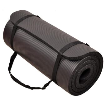 1/2-Inch Extra Thick High Density Anti-Tear Exercise Yoga Mat with Carrying Strap