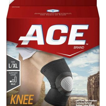 ACE Compression Knee Support Neoprene, Large/X- Large