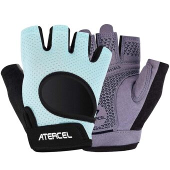 ATERCEL Weight Lifting Gloves Full Palm Protection, Workout Gloves for Gym, Cycling, Exercise, Breathable, Super Lightweight for Mens and Women