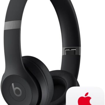 Beats Solo4 with AppleCare+ for Headphones (2 Years) - Matte Black