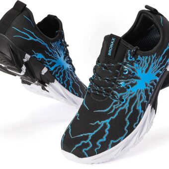 BRONAX Tennis Shoes for Men Comfy Running Walking Fitness Outdoor Sports Gym Athletics Adult Sneakers Male Jogging Footwear