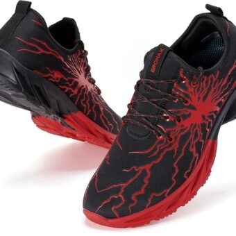 BRONAX Tennis Shoes for Men Comfy Running Walking Fitness Outdoor Sports Gym Athletics Adult Sneakers Male Jogging Footwear