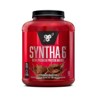 BSN SYNTHA-6 Whey Protein Powder with Micellar Casein, Milk Protein Isolate, Chocolate Milkshake, 48 Servings (Packaging May Vary)