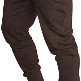 BUXKR Men's Slim Joggers Workout Pants for Gym Running and Bodybuilding Athletic Bottom Sweatpants with Deep Pockets