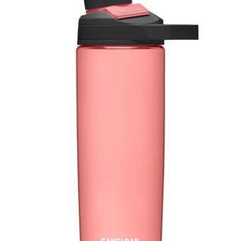 CamelBak Chute Mag BPA Free Water Bottle with Tritan Renew - Magnetic Cap Stows While Drinking, 20oz, Rose