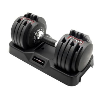 CAP Barbell ADJUSTABELL® Dumbbell |12.5lb, 25lb, 55lb | Single or Pair