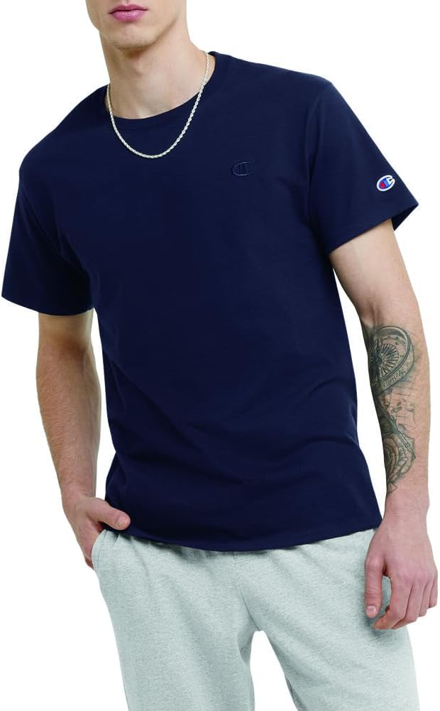 Champion Men's Classic Everyday Soft, Comfortable T-Shirt (Regular or Big & Tall)