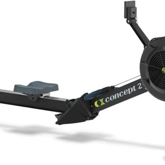 Concept2 RowErg Indoor Rowing Machine - PM5 Monitor, Device Holder, Adjustable Air Resistance, Easy Storage