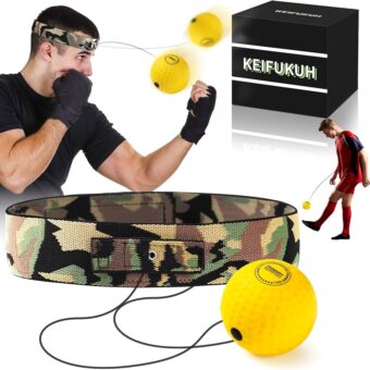 Cool Teen Boys Gifts Idea - Fun Sports Birthday Gifts for Kids, Christmas Stocking Stuffers Gifts for Son Nephew, Boxing Game Family Ball for 3+ Years Old, Foot Hand-Eye...