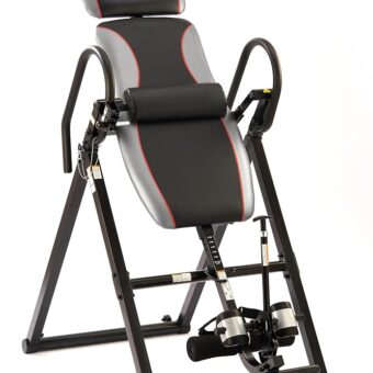 Deluxe Inversion Table with Ajustable Lumbar Pad and 300 lb Weight Capacity