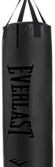 Everlast Nevatear Punching Bag - Boxing Heavy Bag (70 lb, Black)