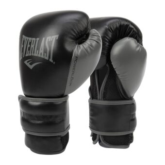 Everlast Powerlock 2 Hook & Loop Pro Training Gloves | Fight Training Gloves | Hook and Loop with Five-Layer Foam & Wrist Support | Heavy Bag & Fitness Training