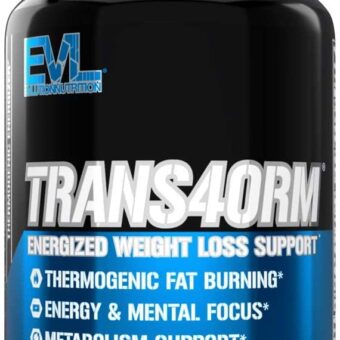 EVL Thermogenic Fat Burner Support - Fast Acting Weight Loss Energy and Appetite Support - Trans4orm Green Tea Fat Burner and Weight Loss Support Supplement for Men and Women -...