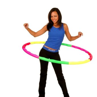 Exercise Hula Hoop: Wavy Hoop 1B - 1.0 lb Small, for Children use. Four neon Colors.