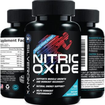 Extra Strength Nitric Oxide Supplement L Arginine 3X Strength - Citrulline Malate, AAKG, Beta Alanine - Premium Muscle Supporting Nitric Booster for Strength & Energy to Train...
