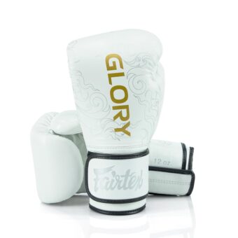 Fairtex Glory Training Gloves - Premium Leather MMA & Boxing Gloves |Handmade in Thailand - Shock-Absorbing Foam Padding | Ideal for Kickboxing, Sparring & Competition