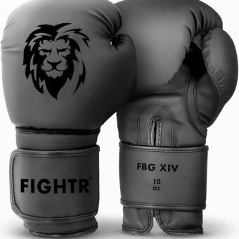 FIGHTR® Boxing Gloves - Maximum Protection & Stability | Boxing Gloves for Boxing, MMA, Muay Thai & Kickboxing | Sizes 8-16 oz, Includes Carry Bag