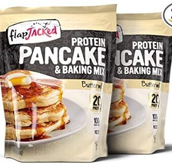 FlapJacked Protein Pancake & Baking Mix, Buttermilk, 24 Ounce, 2 Pack