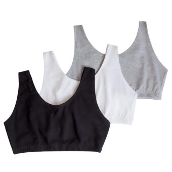 Fruit of the Loom Women's Built Up Tank Style Sports Bra Value Pack