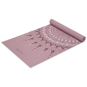 Gaiam Print Yoga Mat, Non Slip Exercise & Fitness Mat for All Types of Yoga, Pilates & Floor Exercises