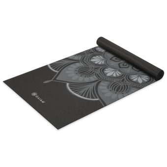 Gaiam Print Yoga Mat, Non Slip Exercise & Fitness Mat for All Types of Yoga, Pilates & Floor Exercises