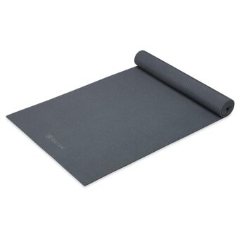 Gaiam Yoga Mat - Premium 5mm Solid Thick Non Slip Exercise & Fitness Mat for All Types of Yoga, Pilates & Floor Workouts (68" x 24" x 5mm)