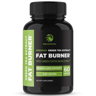 Green Tea Weight Loss Pills with Green Coffee Bean Extract | 45% EGCG | Belly Fat Burner, Metabolism Booster, & Appetite Suppressant for Women & Men | Vegan, Gluten-Free...