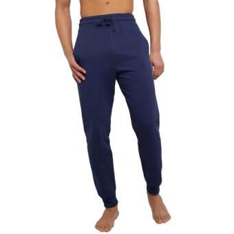 Hanes Men's Ecosmart Jogger Sweatpants, Men's Midweight Fleece Lounge Pants, 30.5