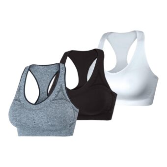 Hanes Women's Sport Seamless Racerback Sports Bra
