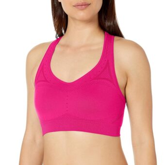 Hanes Women's Sport Seamless Racerback Sports Bra
