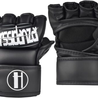 Harssidanzar Boxing Gloves for Men and Women Martial Arts Bag Training Gloves SU001US