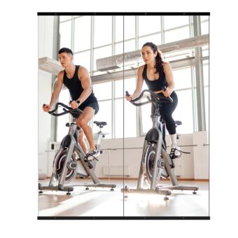 Home Gym Mirror for Wall,Mirror Full Length,60x25x2PCS,Glass Frameless Body Large Mirror for Home Gym,Workout,Bedroom,Garage