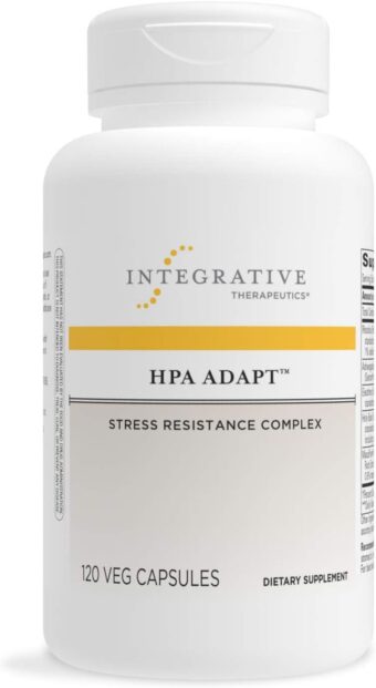 Integrative Therapeutics HPA Adapt - Supports a Healthy Stress Response* - Positive Outlook Supplement with Ashwagandha, Maca, Holy Basil & Rhodiola - Gluten-Free & Soy-Free -...