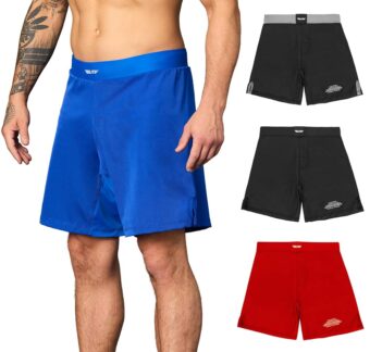 Jiu Jitsu BJJ Men’s MMA Fight Shorts, Black Jack UFC, BJJ, No Gi, Grappling, Jiu Jitsu Shorts
