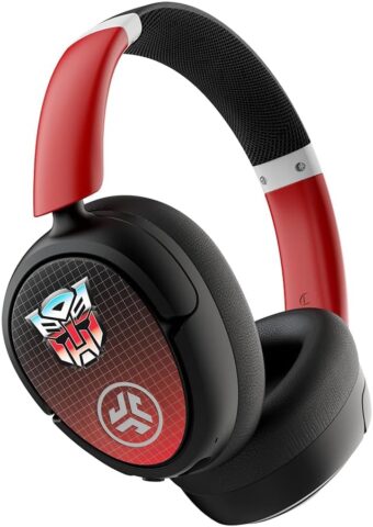 JLab JBuds Lux ANC Limited Edition Transformers Autobot Wireless Headphones, Hybrid Active Noise Cancelling, Customizable Sound, Spatial Audio Compatible, Premium Over-Ear...