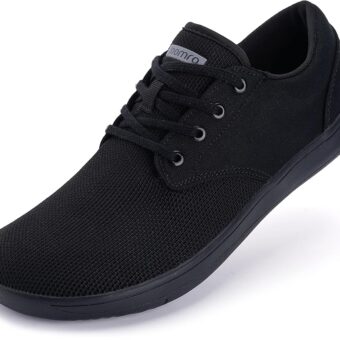 Joomra Men's Cross Trainer Minimalist Barefoot Shoes Zero Drop Sneakers | Wide Toe Box | Upgrade Stability