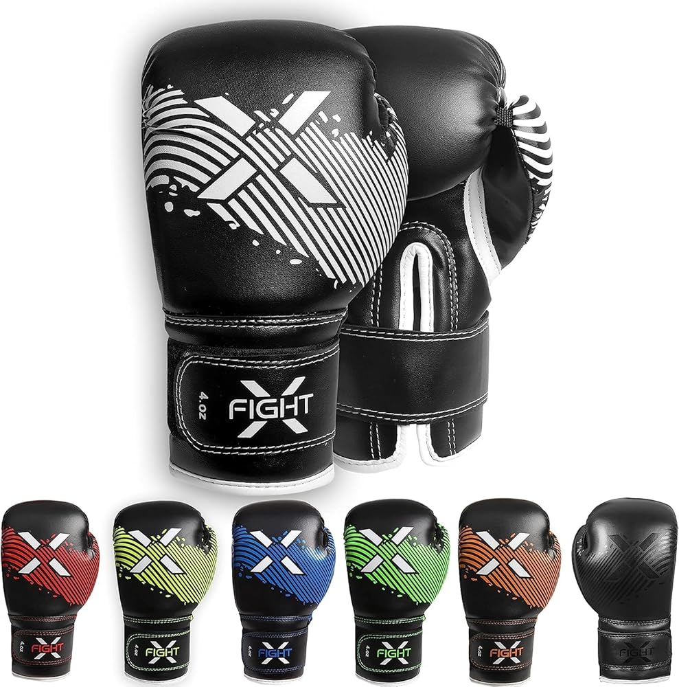 Kids Boxing Gloves for 3-8 Years 4 6 Oz Training MMA Boys Girls Kickboxing Punching Gloves for Training, Punching Bag, Muay Thai, MMA