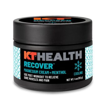 KT Health, Magnesium Cream, Recover - Cools and Relieves Muscles and Joint Pain - Use Post-Workout to Reduce Soreness