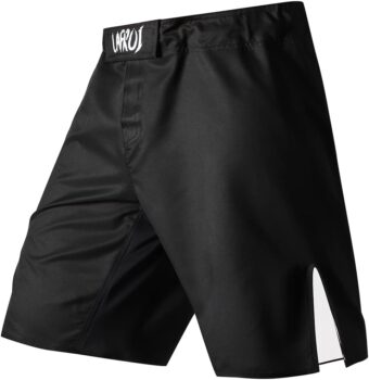 LAFROI Mens MMA Cross Training Boxing Shorts Trunks Fight Wear with Drawstring and Pocket-QJK01