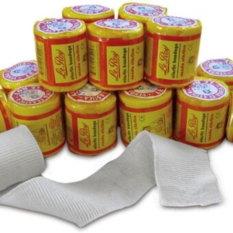 Le Roy Mexican Gauze Boxing Hand Wraps Elastic Bandages Revgear Ambra LeRoy Combat Sports Non-Sterile, 2" x 5.5 yd - 16 pack