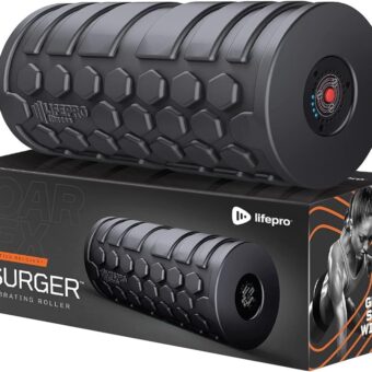 LifePro 4 Speed Vibrating Foam Roller for Physical Therapy & Exercise - High-Intensity Vibrating Roller for Muscle Recovery & Pliability Training - Back Roller for Deep & Gentle...