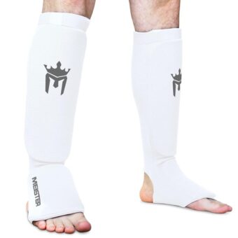 Meister MMA - Padded Shin Guards and Instep in Stretch Fabric