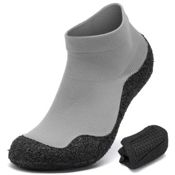 Mens Womens Barefoot Sock Shoes Minimalist Zero Drop Walking Shoes Comfortable Lightweight Ultra Portable Non Slip Multi-Purpose Fitness Workout Yoga Shoes