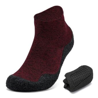 Mens Womens Barefoot Sock Shoes Minimalist Zero Drop Walking Shoes Comfortable Lightweight Ultra Portable Non Slip Multi-Purpose Fitness Workout Yoga Shoes