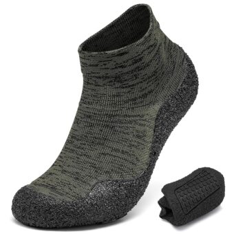 Mens Womens Barefoot Sock Shoes Minimalist Zero Drop Walking Shoes Comfortable Lightweight Ultra Portable Non Slip Multi-Purpose Fitness Workout Yoga Shoes