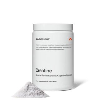 Momentous Creatine Monohydrate Powder - Creapure Creatine Performance - Monohydrate Creatine for Muscle Support, Helps Energy Levels - Creatine for Women & Men - 5g Per Serving,...