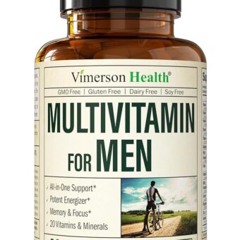 Multivitamin for Men - Daily Mens Multivitamins & Multiminerals with Vitamin A, C, D, E, B12, Zinc & More Essential Vitamins for Men - Mens Vitamins for Energy, Focus, and Mens...