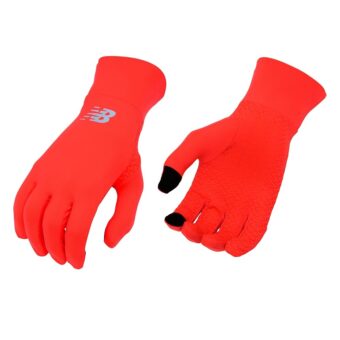 New Balance Lightweight Touchscreen Warm Running Gloves, Anti Slip Men's and Women's Cool Weather Gloves