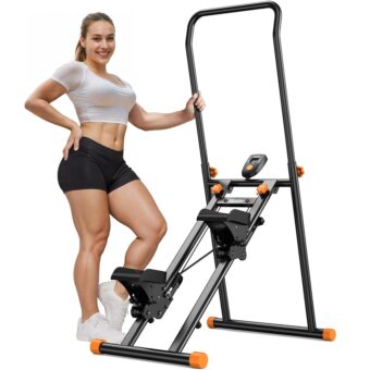 Niceday Steppers for Exercise at Home, Stair Stepper with Handlebar, Stair Climber, Stair Master with 300LBS Loading Capacity