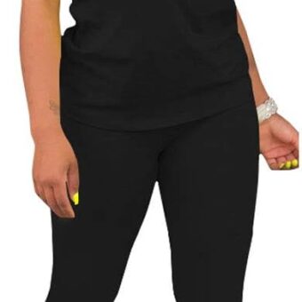 Nimsruc Biker Short Sets Women 2 Piece Outfits Summer Short Sleeve Jogger Tracksuit